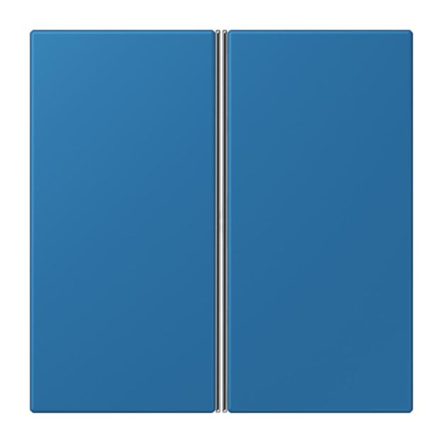 Jung LC402TSA211 Tastensatz 2-fach F40 LC32030 Bleu Céruléen 31 Les Couleurs® Le Corbusier