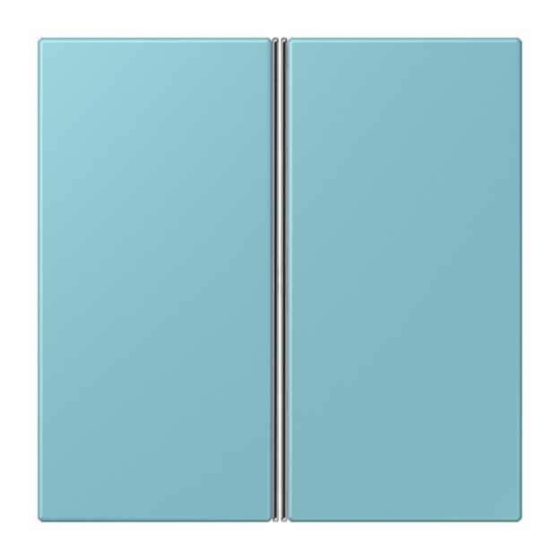 Jung LC402TSA213 Tastensatz 2-fach F40 LC32032 Céruléen Moyen Les Couleurs® Le Corbusier