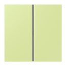 Jung LC402TSA222 Tastensatz 2-fach F40 LC32053 Vert Jaune...