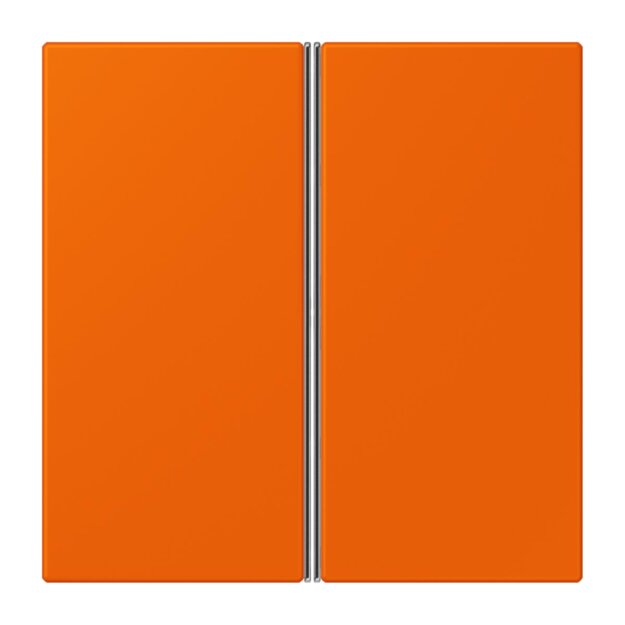 Jung LC402TSA224 Tastensatz 2-fach F40 LC32080 Orange Les Couleurs® Le Corbusier