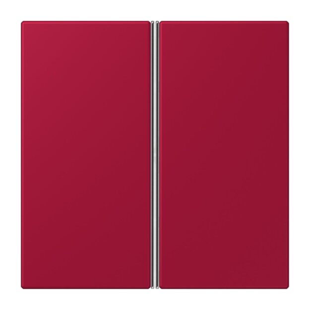 Jung LC402TSA229 Tastensatz 2-fach F40 LC32100 Rouge Carmin Les Couleurs® Le Corbusier