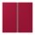 Jung LC402TSA229 Tastensatz 2-fach F40 LC32100 Rouge Carmin Les Couleurs® Le Corbusier