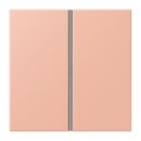 Jung LC402TSA231 Tastensatz 2-fach F40 LC32102 Rose Clair...