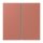 Jung LC402TSA236 Tastensatz 2-fach F40 LC32121 Terre Sienne Brique Les Couleurs® Le Corbusier