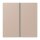 Jung LC402TSA240 Tastensatz 2-fach F40 LC32131 Ombre Brûlée Claire Les Couleurs® Le Corbusier