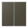 Jung LC402TSA241 Tastensatz 2-fach F40 LC32140 Ombre Naturelle 31 Les Couleurs® Le Corbusier