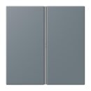 Jung LC402TSA251 Tastensatz 2-fach F40 LC4320H Gris 59...
