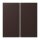 Jung LC402TSA252 Tastensatz 2-fach F40 LC4320J Terre D’Ombre Brûlée 59 Les Couleurs® Le Corbusier