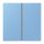 Jung LC402TSA256 Tastensatz 2-fach F40 LC4320N Bleu Céruléen 59 Les Couleurs® Le Corbusier