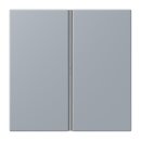 Jung LC402TSA257 Tastensatz 2-fach F40 LC4320O Gris Clair...