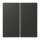 Jung LC402TSA259 Tastensatz 2-fach F40 LC4320R Ombre Naturelle 59 Les Couleurs® Le Corbusier