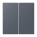 Jung LC402TSA262 Tastensatz 2-fach F40 LC4320U Gris Fonce...
