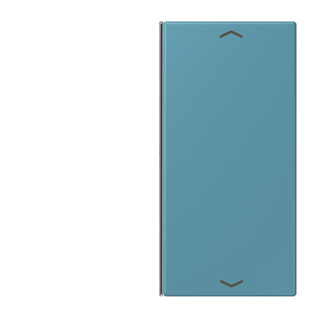 Jung LC402TSAP212 Taste 2-fach F40 LC32031 (Thermoplast) Céruléen Vif Les Couleurs® Le Corbusier