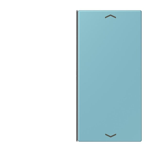 Jung LC402TSAP213 Taste 2-fach F40 LC32032 (Thermoplast) Céruléen Moyen Les Couleurs® Le Corbusier