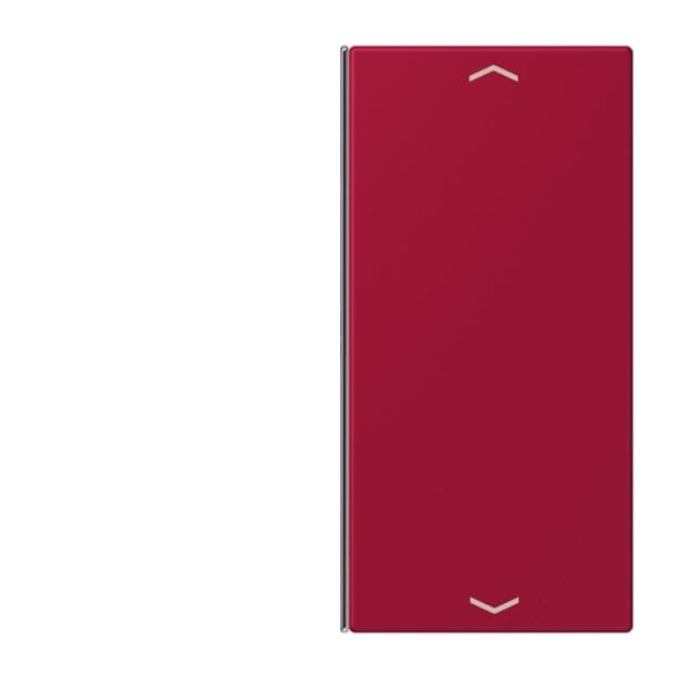 Jung LC402TSAP229 Taste 2-fach F40 LC32100 (Thermoplast) Rouge Carmin Les Couleurs® Le Corbusier