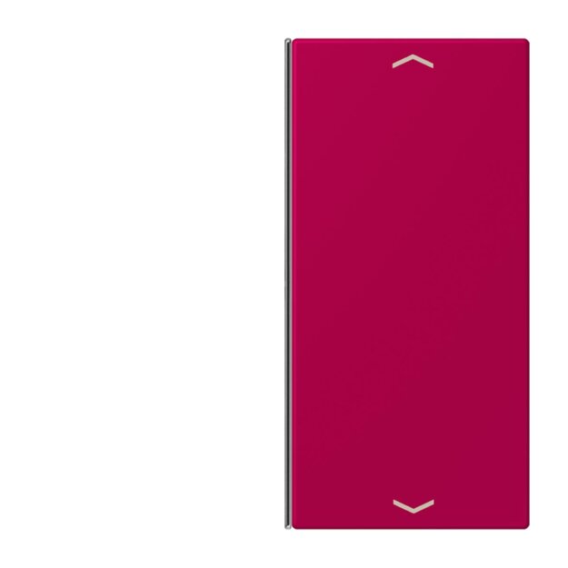 Jung LC402TSAP230 Taste 2-fach F40 LC32101 (Thermoplast) Rouge Rubia Les Couleurs® Le Corbusier