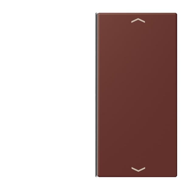 Jung LC402TSAP235 Taste 2-fach F40 LC32120 (Thermoplast) Terre Sienne Brûlée 31 Les Couleurs® Le Corbusier