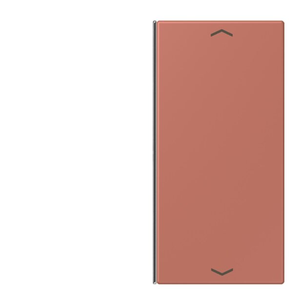 Jung LC402TSAP236 Taste 2-fach F40 LC32121 (Thermoplast) Terre Sienne Brique Les Couleurs® Le Corbusier