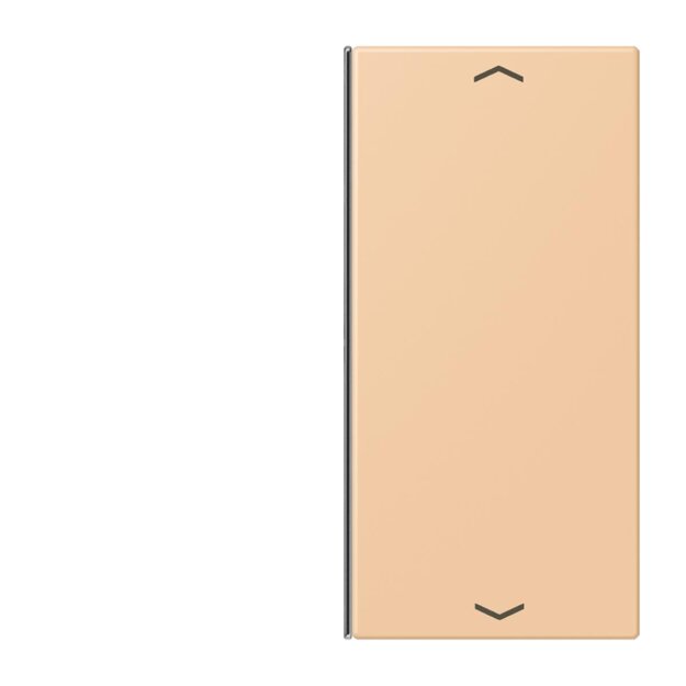 Jung LC402TSAP237 Taste 2-fach F40 LC32122 (Thermoplast) Terre Sienne Claire 31 Les Couleurs® Le Corbusier