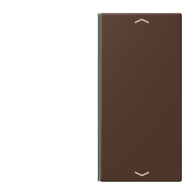 Jung LC402TSAP239 Taste 2-fach F40 LC32130 (Thermoplast) Terre DOmbre Brûlée 31 Les Couleurs® Le Corbusier