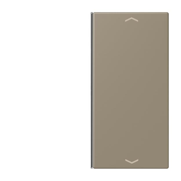 Jung LC402TSAP242 Taste 2-fach F40 LC32141 (Thermoplast) Ombre Naturelle Moyenne Les Couleurs® Le Corbusier