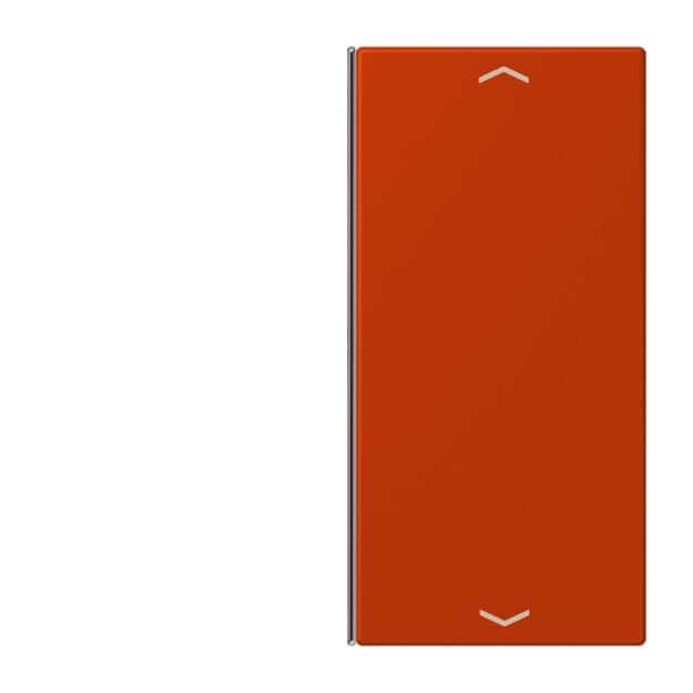 Jung LC402TSAP244 Taste 2-fach F40 LC4320A (Thermoplast) Rouge Vermillon 59 Les Couleurs® Le Corbusier