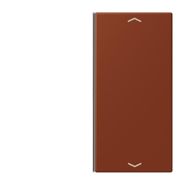 Jung LC402TSAP247 Taste 2-fach F40 LC4320D (Thermoplast) Terre Sienne Brûlée 59 Les Couleurs® Le Corbusier