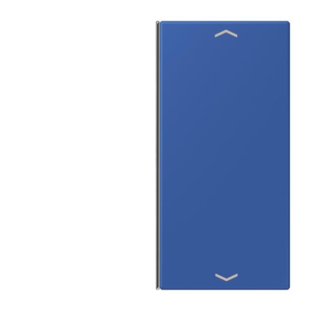 Jung LC402TSAP253 Taste 2-fach F40 LC4320K (Thermoplast) Bleu Outremer 59 Les Couleurs® Le Corbusier