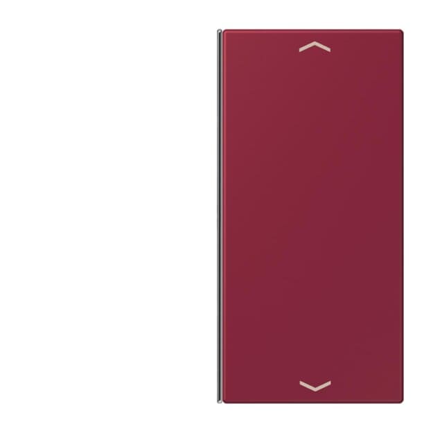Jung LC402TSAP255 Taste 2-fach F40 LC4320M (Thermoplast) Le Rubis Les Couleurs® Le Corbusier