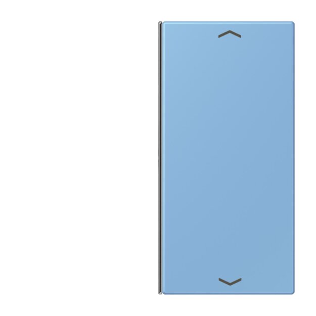 Jung LC402TSAP256 Taste 2-fach F40 LC4320N (Thermoplast) Bleu Céruléen 59 Les Couleurs® Le Corbusier