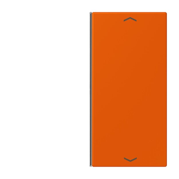 Jung LC402TSAP260 Taste 2-fach F40 LC4320S (Thermoplast) Orange Vif Les Couleurs® Le Corbusier