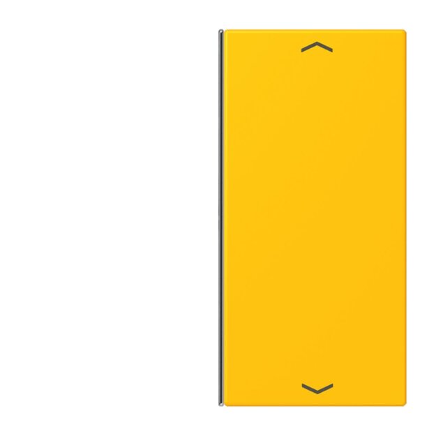 Jung LC402TSAP263 Taste 2-fach F40 LC4320W (Thermoplast) Le Jaune Vif Les Couleurs® Le Corbusier