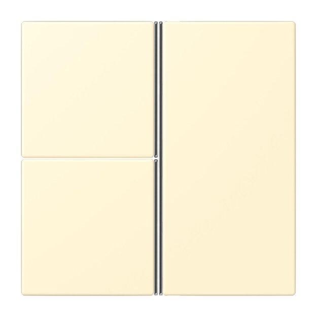 Jung LC403TSA201 Tastensatz 3-fach F40 LC32001 Blanc Les Couleurs® Le Corbusier