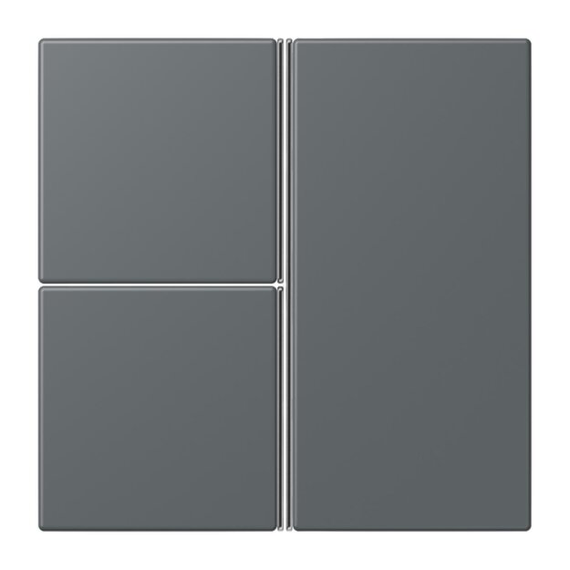 Jung LC403TSA202 Tastensatz 3-fach F40 LC32010 Gris Foncé 31 Les Couleurs® Le Corbusier