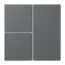 Jung LC403TSA202 Tastensatz 3-fach F40 LC32010 Gris...