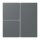 Jung LC403TSA202 Tastensatz 3-fach F40 LC32010 Gris Foncé 31 Les Couleurs® Le Corbusier