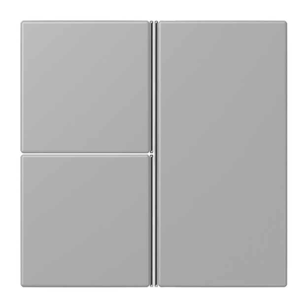 Jung LC403TSA204 Tastensatz 3-fach F40 LC32012 Gris Moyen Les Couleurs® Le Corbusier