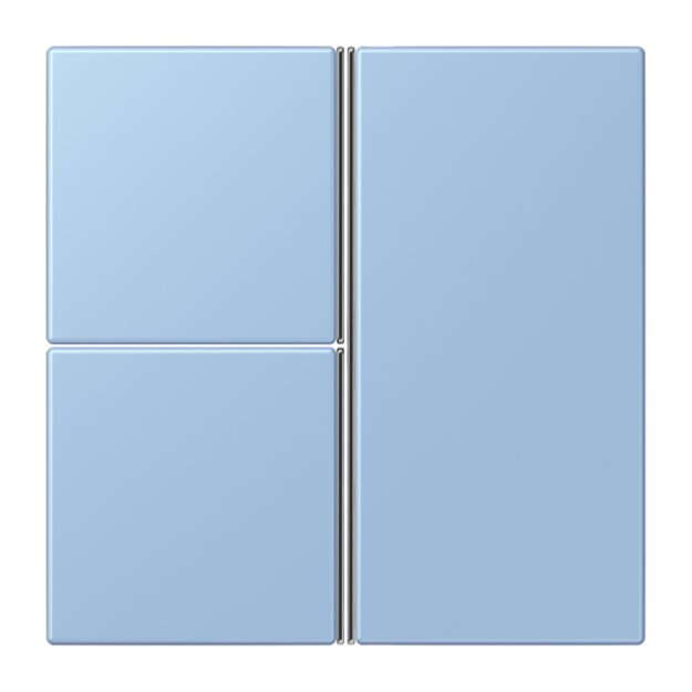 Jung LC403TSA207 Tastensatz 3-fach F40 LC32021 Outremer Moyen Les Couleurs® Le Corbusier