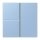 Jung LC403TSA207 Tastensatz 3-fach F40 LC32021 Outremer Moyen Les Couleurs® Le Corbusier