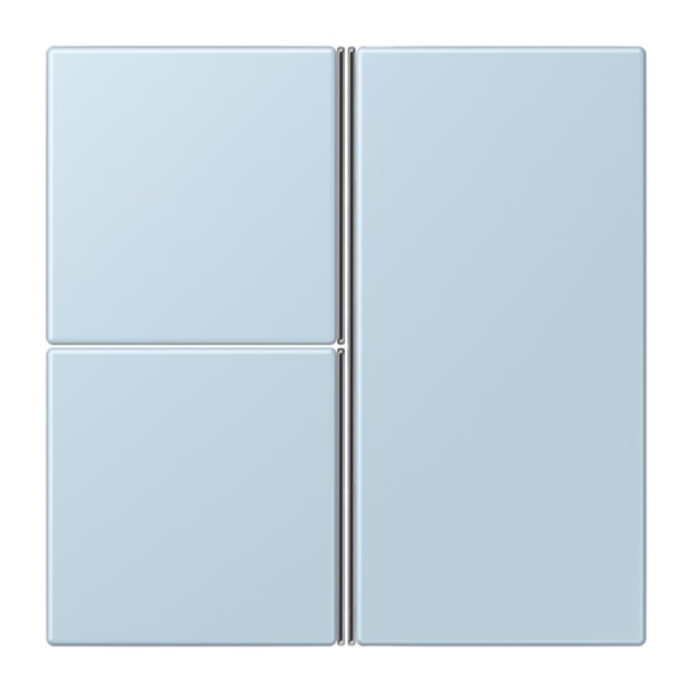 Jung LC403TSA208 Tastensatz 3-fach F40 LC32022 Outremerclair Les Couleurs® Le Corbusier