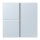 Jung LC403TSA209 Tastensatz 3-fach F40 LC32023 Outremer Pale Les Couleurs® Le Corbusier
