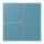 Jung LC403TSA212 Tastensatz 3-fach F40 LC32031 Céruléen Vif Les Couleurs® Le Corbusier