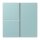 Jung LC403TSA214 Tastensatz 3-fach F40 LC32033 Céruléen Clair Les Couleurs® Le Corbusier