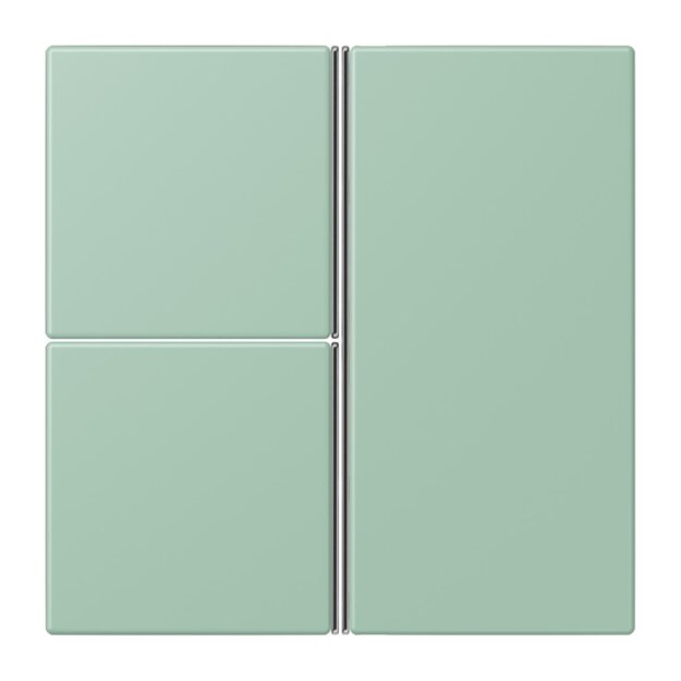 Jung LC403TSA217 Tastensatz 3-fach F40 LC32041 Vert Anglais Clair Les Couleurs® Le Corbusier
