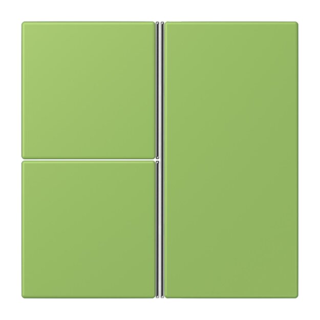 Jung LC403TSA220 Tastensatz 3-fach F40 LC32051 Vert 31 Les Couleurs® Le Corbusier