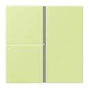 Jung LC403TSA222 Tastensatz 3-fach F40 LC32053 Vert Jaune...