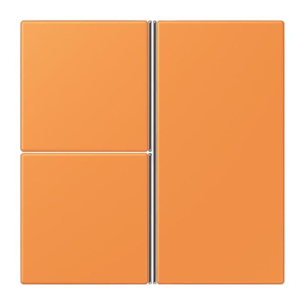 Jung LC403TSA225 Tastensatz 3-fach F40 LC32081 Orange Clair Les Couleurs® Le Corbusier