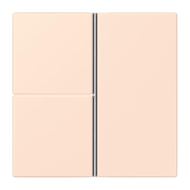 Jung LC403TSA226 Tastensatz 3-fach F40 LC32082 Orange Pâle Les Couleurs® Le Corbusier