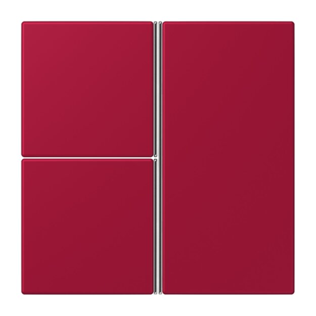 Jung LC403TSA229 Tastensatz 3-fach F40 LC32100 Rouge Carmin Les Couleurs® Le Corbusier