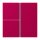 Jung LC403TSA230 Tastensatz 3-fach F40 LC32101 Rouge Rubia Les Couleurs® Le Corbusier